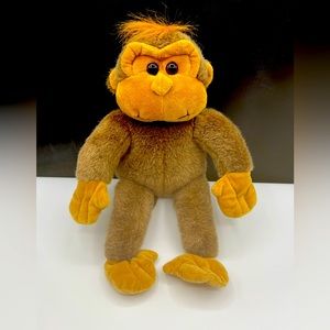 Animaland Light Brown Monkey 15" Plush Stuffed Animal Chimpanzee Chimp 2019.